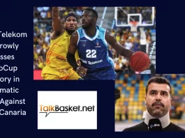 Turk Telekom Narrowly Misses EuroCup Victory in Dramatic Final Against Gran Canaria