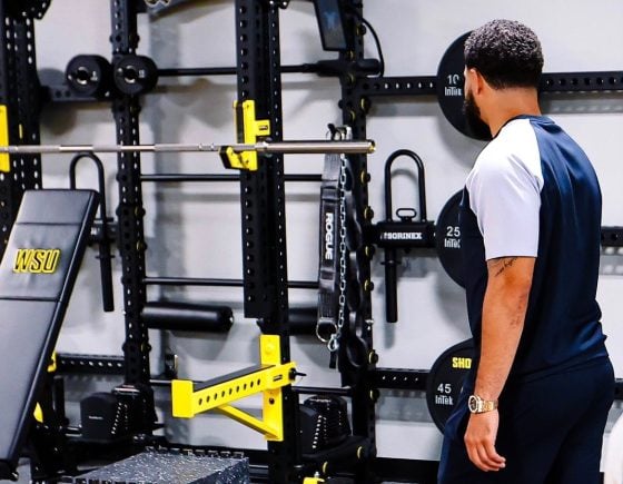 Fred VanVleet talks seeing new Wichita State weight room he donated to/named after him