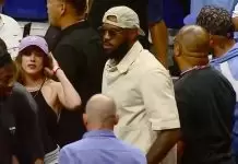 LeBron James attends Puerto Rico league Finals