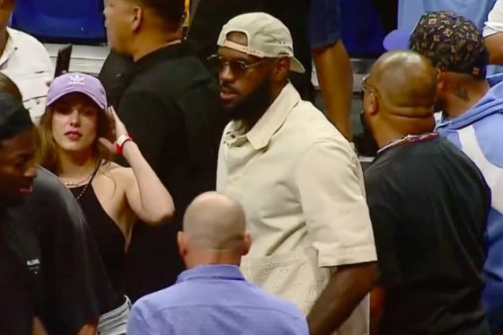 LeBron James attends Puerto Rico league Finals