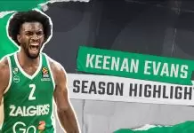 Zalgiris retains Keenan Evans and Ignas Brazdeikis