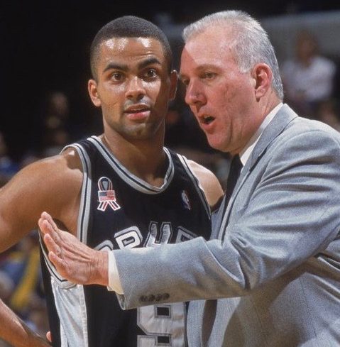 Gregg Popovich on Tony Parker’s spin: “How he could keep his balance was always a mystery to me”