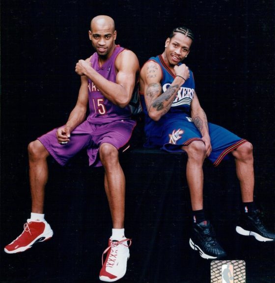 Rare footage from Allen Iverson & Vince Carter at the 2000 NBA All-Star Game