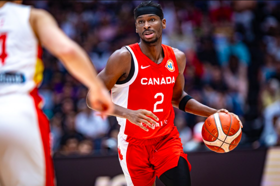 Shai Gilgeous-Alexander continued to be the main man for Canada in a win over Spain