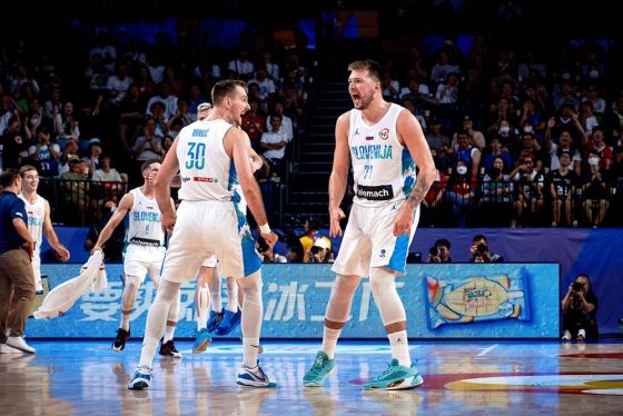 Amid foul trouble, Doncic brooms Australia out of WC title race