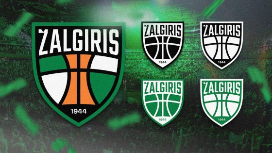 Zalgiris unveils modernized logo, marking a new era