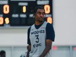 Jaden McDaniels listed week-to-week with knee injury