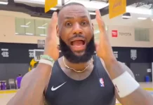 LeBron James reacts to becoming oldest player in NBA