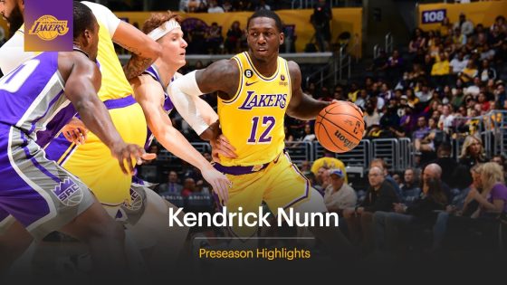 Kendrick Nunn feels Lakers didn’t give him fair chance, unlike Gabe Vincent