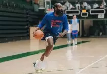 James Harden attends 76ers training hoping for trade to Clippers