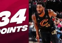 Donovan Mitchell’s 34 points propel Cavaliers over Trail Blazers