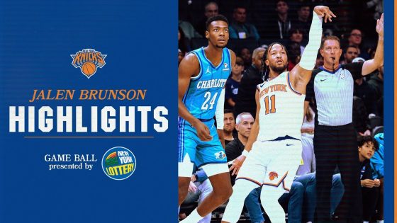 Jalen Brunson’s 32-point performance propels Knicks past Hornets