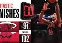 Bulls stage comeback, snap Heat’s 7-game winning streak