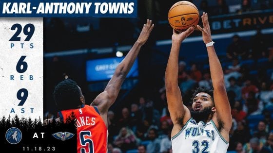 Karl-Anthony Towns’ late heroics propel Timberwolves to dramatic win over Pelicans