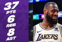 LeBron James, Anthony Davis combine for 64 points as Lakers survive Rockets