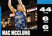 Mac McClung lights up G League with explosive scoring