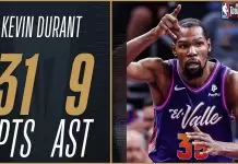 Kevin Durant, Devin Booker lead Suns to victory over Trail Blazers