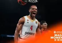 Jaron Blossomgame’s put-back dunk lifts Monaco over Baskonia
