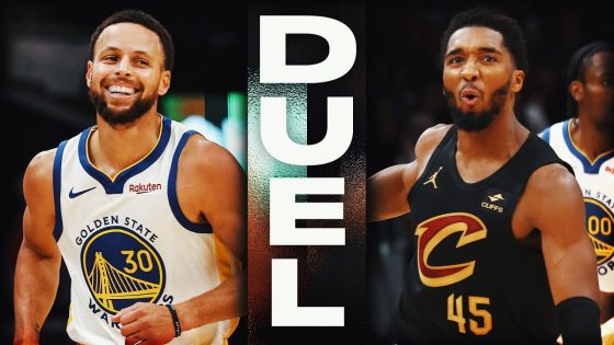 Donovan Mitchell guides Cavaliers to victory over Warriors