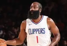 James Harden reacts to his Clippers debut