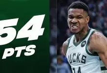 Giannis Antetokounmpo’s 54-point spectacle falls short as Pacers top Bucks