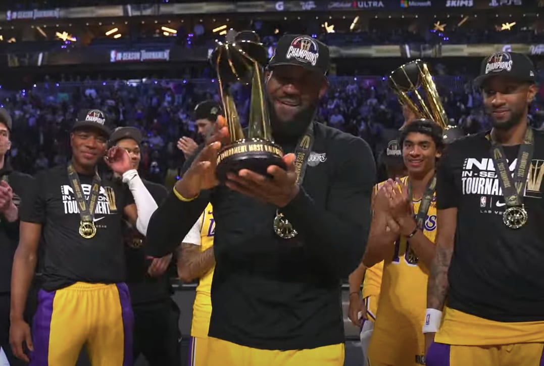 Kemenangan LeBron James bersama Lakers dalam Turnamen Musim Reguler Tidak Terkalahkan