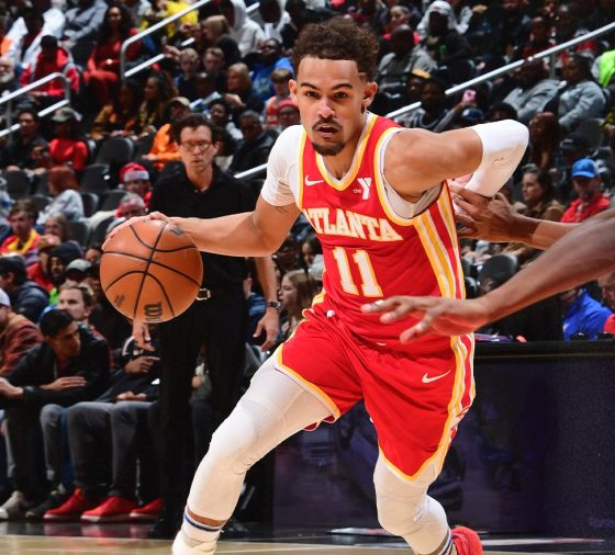 Quin Snyder: Trae Young’s getting us in the flow early and letting the game come to him