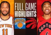 Knicks secure third consecutive victory, defeat Raptors