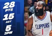 James Harden, Kawhi Leonard lead Clippers past Warriors