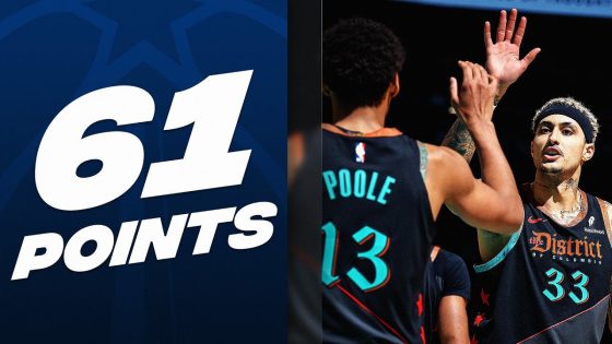 Kyle Kuzma, Jordan Poole combine for 61 points as Wizards beat Pacers