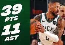 Damian Lillard’s 39 points propel Bucks to victory over Rockets