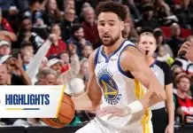 Klay Thompson ignites Warriors in win over Trail Blazers as Steph Curry struggles