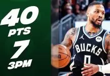 Damian Lillard goes off for 40 points as Bucks beat Spurs