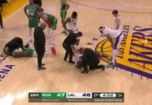 LeBron James gives update on knee injury after Christmas Day clash vs. Celtics