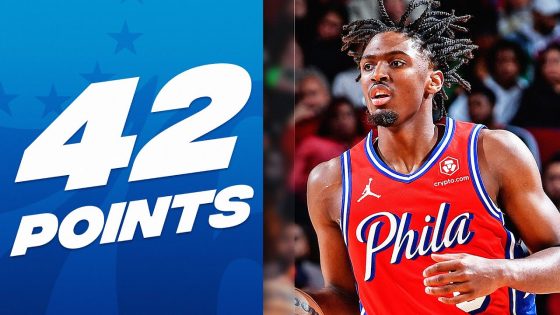 Tyrese Maxey’s 42 points propel 76ers past Rockets