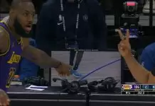 LeBron James fumes as refs rob him of game-tying 3 on his 39th birthday