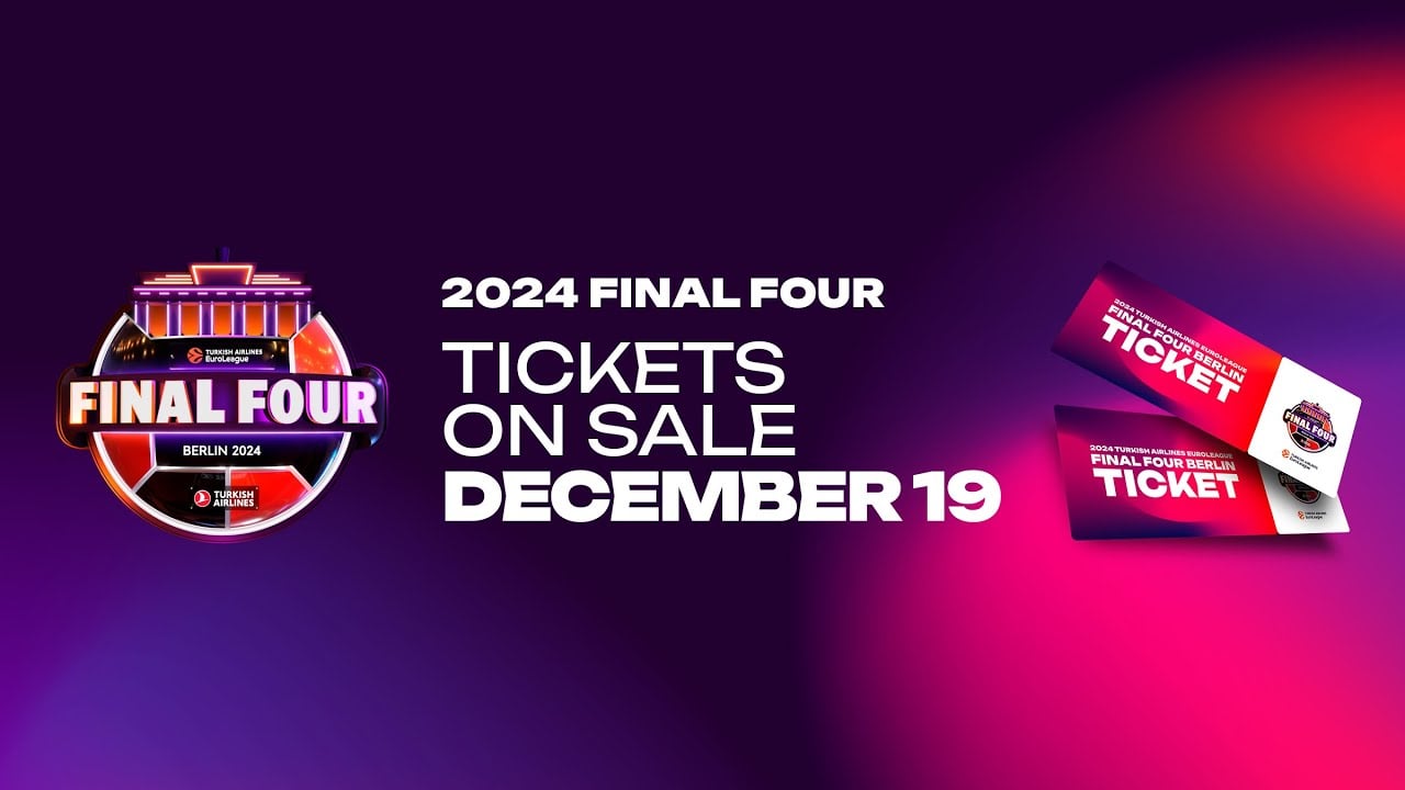 EuroLeague Final Four 2024 tickets set for release on December 19