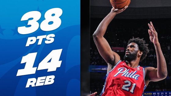Joel Embiid and Tyrese Maxey combine for 38 points as 76ers beat Hawks