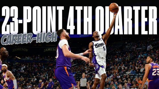 De’Aaron Fox’s fourth-quarter heroics propel Kings past short-handed Suns