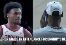 LeBron James emotionally reacts to Bronny’s USC debut: “I’m literally drained”