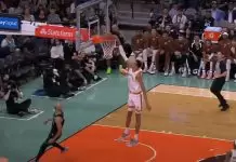 Derrick White on attempting to block Victor Wembanyama: “I’m not an idiot”
