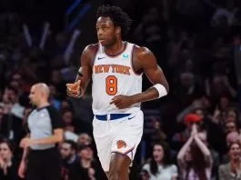 OG Anunoby reacts to Karl-Anthony Towns’ wedding