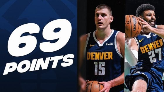 Jokic and Murray combine for 69 points as Nuggets edge Celtics