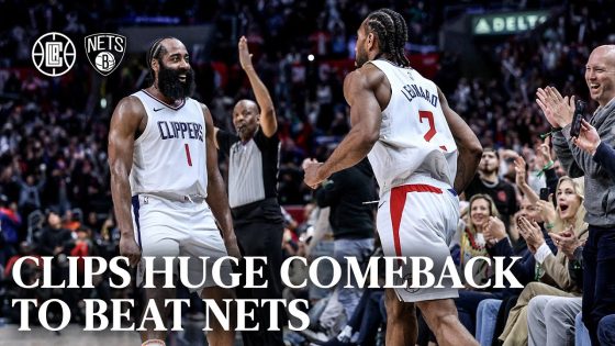 Clippers’ Harden, Westbrook, Leonard trio stage epic comeback to teat Nets