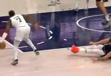 Luka Doncic on Jaylen Brown’s crossover: “I can’t lie, that was really nice”