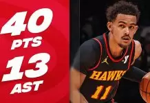 Trae Young’s 40 points lead Hawks to victory over Wizards
