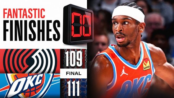 Shai Gilgeous-Alexander guides Thunder to narrow win over Trail Blazers