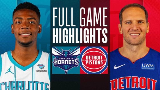 Pistons secure 5th victory, overcoming Hornets in late surge