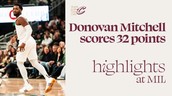 Donovan Mitchell’s 32 points propel Cavaliers to victory over Bucks