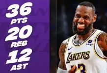 LeBron James’ massive triple-double propels Lakers to 2OT win over Warriors